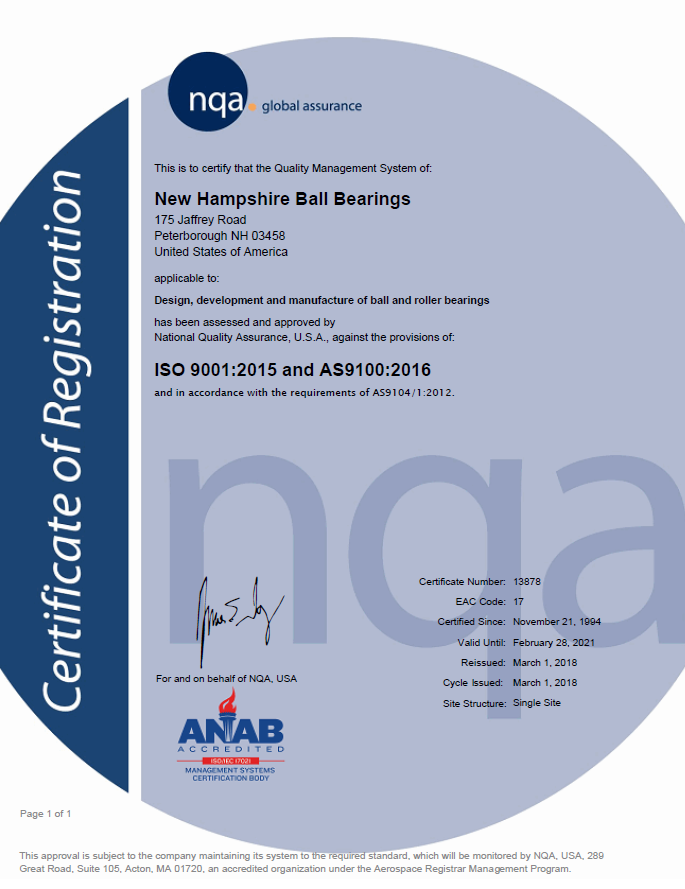 NHBB HiTech Division Quality Certification