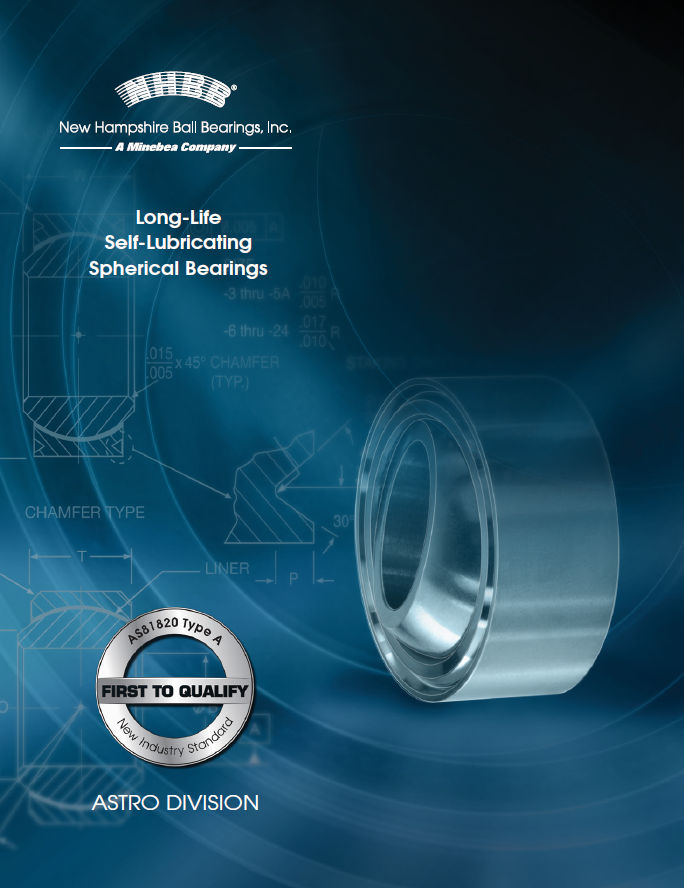 NHBB Long Life Spherical Bearings Design Guide Cover